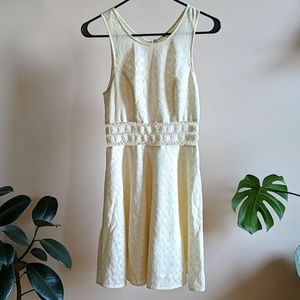 Free People Daisy Lace Fit & Flare Dress, size 4